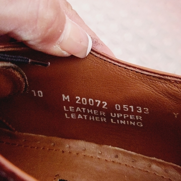 BOSTONIAN Classic Brownish Red Leather Oxfords Size 10M main image 4